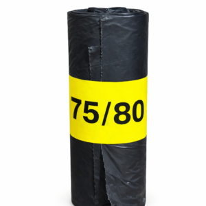 אשפתון 75*85 שחור l.d חזק 25יח 1/30 בקרטון