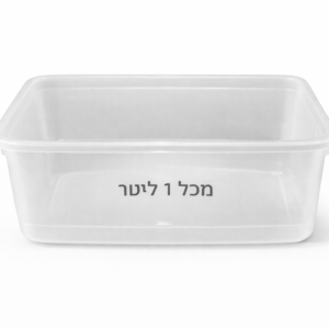 מיכל 1 ליטר נטורל 1/200