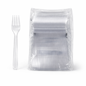 מזלג לבן א.100 1/40p.p בקרטון